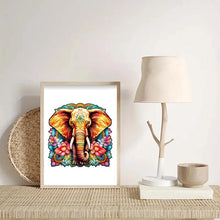 Load image into Gallery viewer, Elephant Wooden Puzzle
