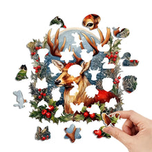 Load image into Gallery viewer, Deer Wooden Puzzle
