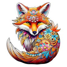 Load image into Gallery viewer, Fox Wooden Puzzle
