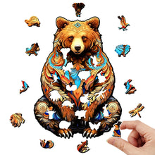 Load image into Gallery viewer, Grizzly Wooden Puzzle
