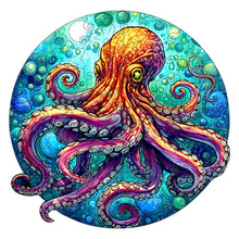 Load image into Gallery viewer, Octopus Wooden Puzzle
