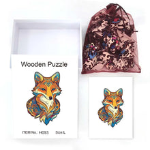 Load image into Gallery viewer, Fox Wooden Puzzle
