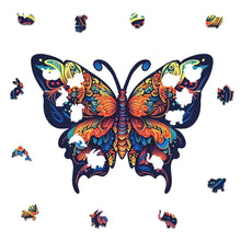 Load image into Gallery viewer, Butterfly Wooden Puzzle
