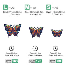 Load image into Gallery viewer, Butterfly Wooden Puzzle
