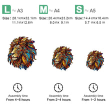 Load image into Gallery viewer, Lion Wooden Puzzle
