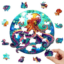 Load image into Gallery viewer, Octopus Wooden Puzzle
