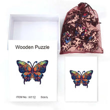 Load image into Gallery viewer, Butterfly Wooden Puzzle
